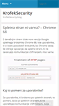 Mobile Screenshot of krofeksecurity.com