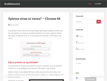 Tablet Screenshot of krofeksecurity.com